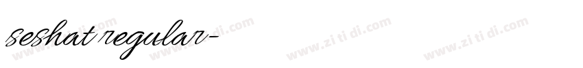 seshat regular字体转换 seshat regular字体转换